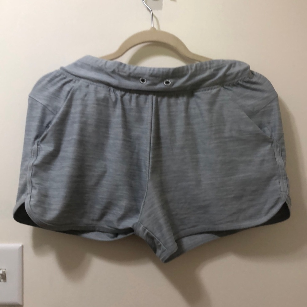 All in Motion Heather Gray Women's Athletic Short needs string to tighten